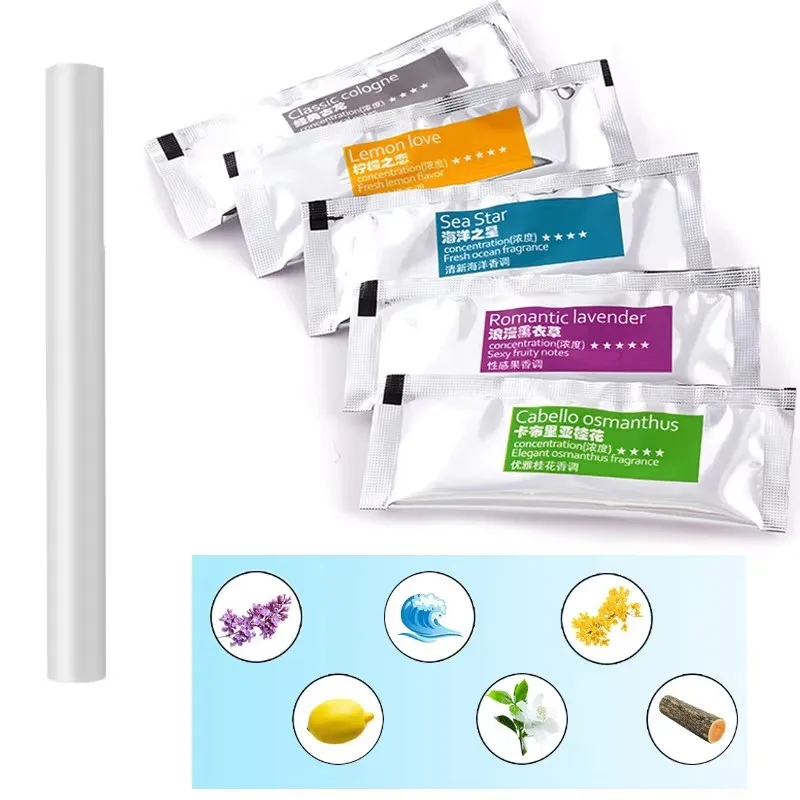 5/10/15/20pcs Long-Lasting Use Various Fragrances Solid Perfume Car Perfume Stick Supplement Air Freshener Stick For Car