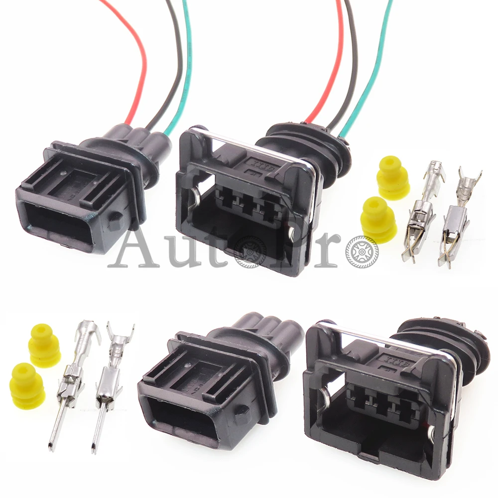 1 Set 3 Hole 282729-1 AC Assembly Car Sealed Wiring Harness Socket 1-962581-1 Automobile Throttle Sensor Connector 282191-1