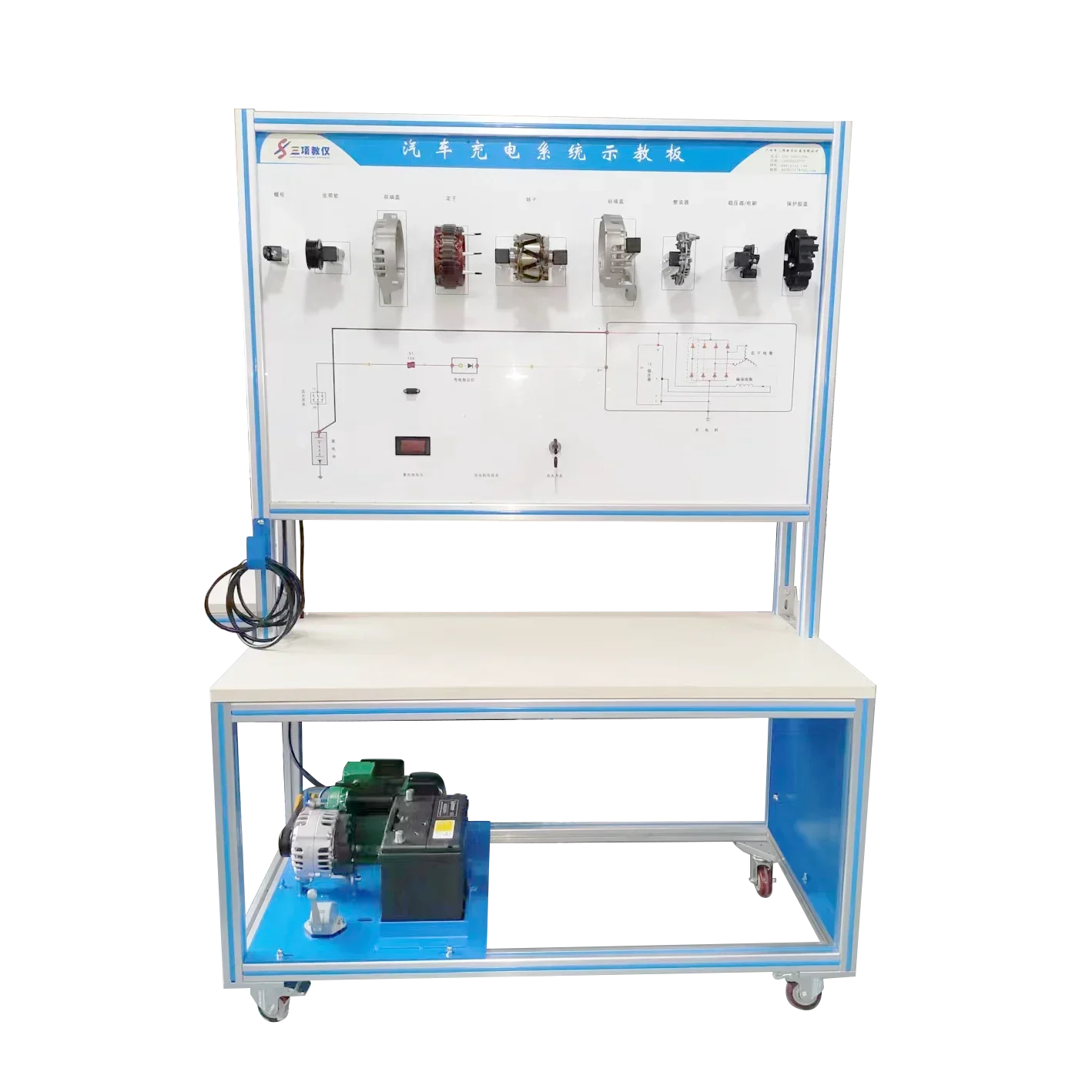 Auto Spare Parts High-quality Steel Airbag System Teaching Evaluation Training Platform for School