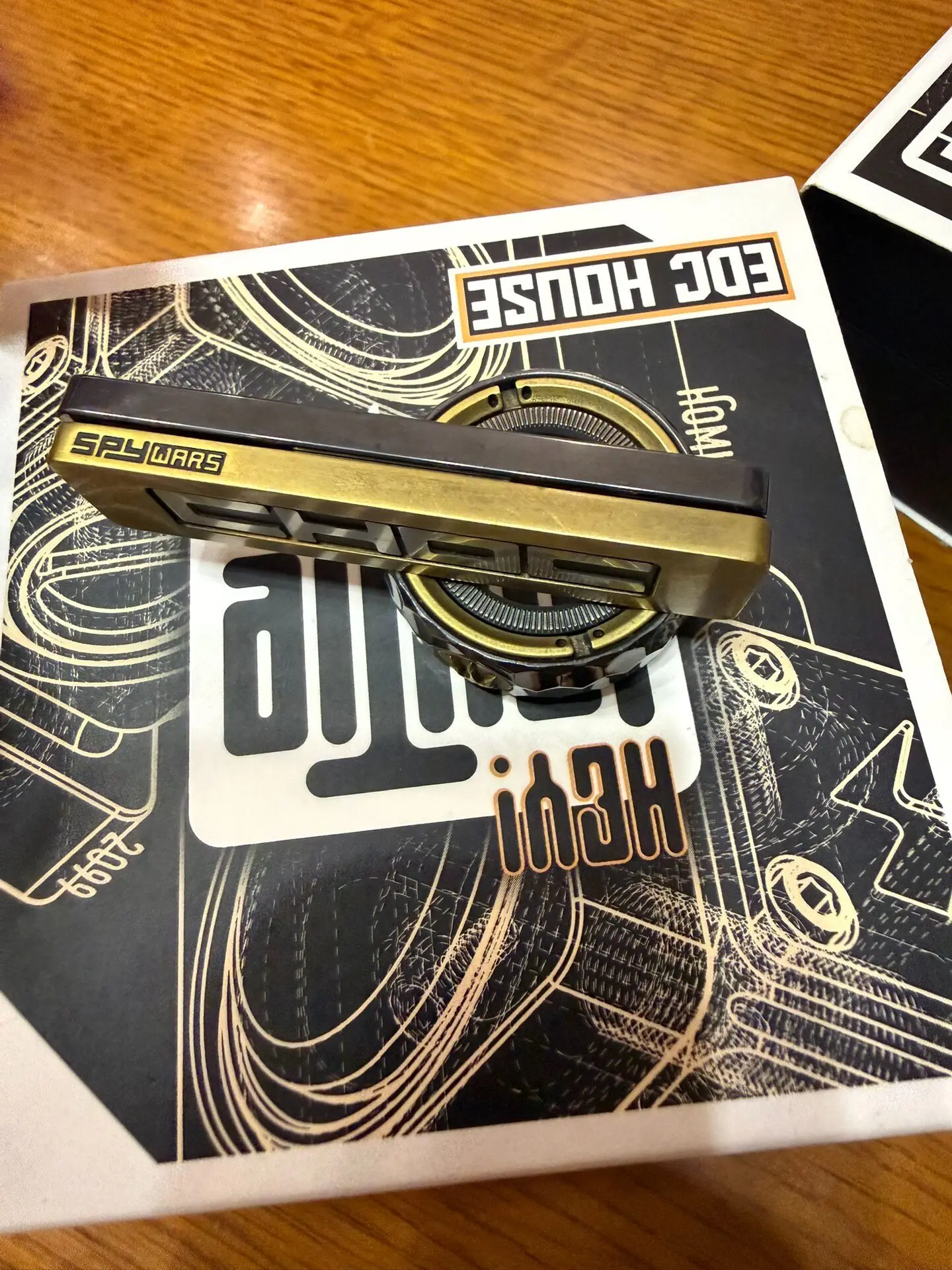 Used EDC Lautie CHOC Chocolate Push Card, Good Number 321 Limited To More Than 800