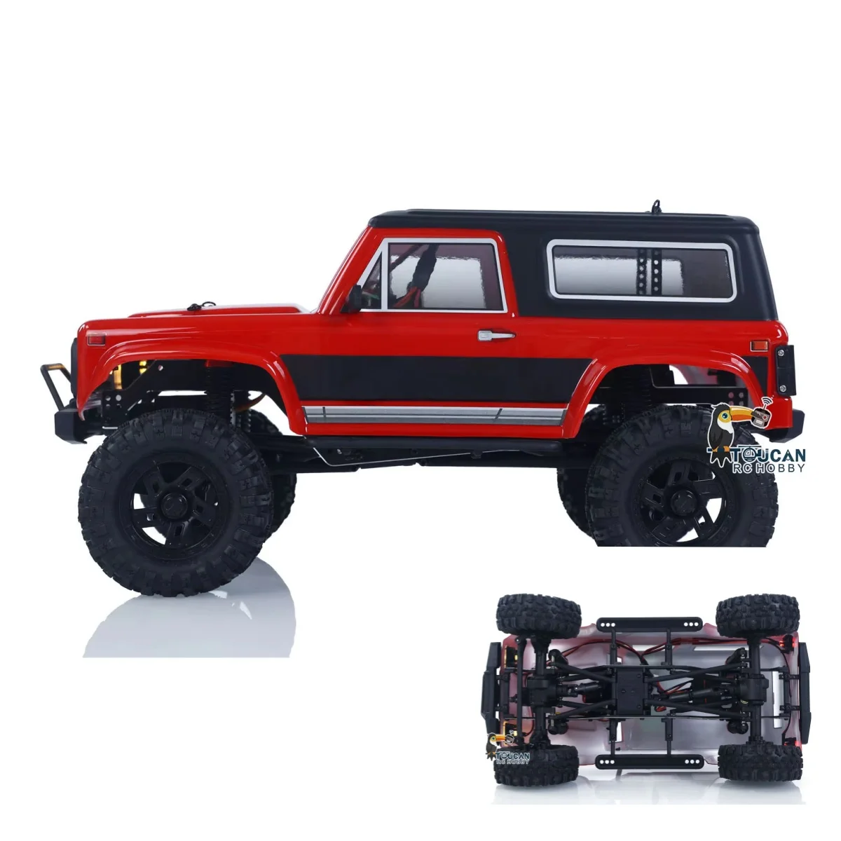 

1/18 2.4G 4*4 RC Rock Crawler Car CR18P V3 Rushmore Crawler RTR FlySky Radio System Hobbywing Brushless Motor ESC for Boys