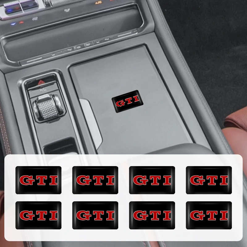 

Наклейки-эмблемы для интерьера автомобиля Volkswagen 2026: логотип, декоративные значки для VW Golf, GTI, Polo, Passat, Scirocco, Tiguan