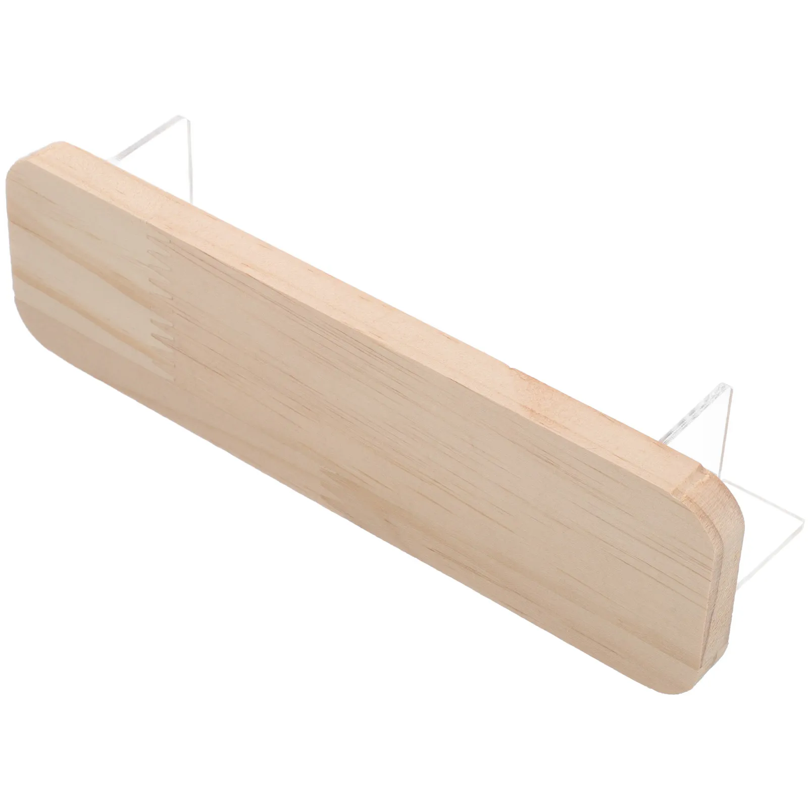 Solid Wood Rustic Display Stand Multi-Tier Wooden Riser Shelf for Collectibles Souvenirs Perfume Jewelry Vendor Events Photo