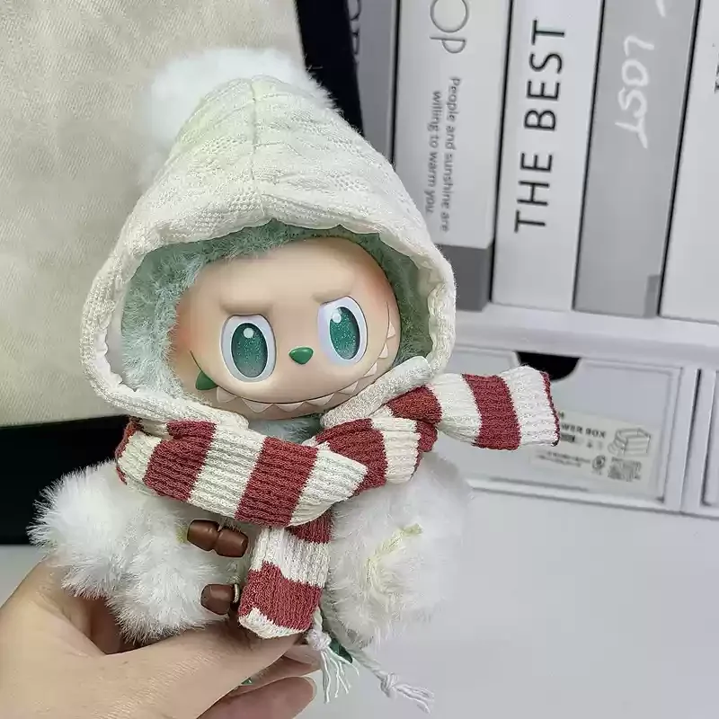 

For 17cm Labubu Clothes V3v2 V1 Trendy Clothes Outfit Accessories Idol Doll Clothing For Kid Gift Labubu Ropa