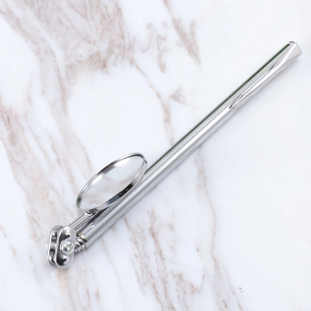 

30Mm Telescopic Reflector Folding Inspection Mirror for Car Maintenance Welding Chassis 360 Degree View High Grade Material