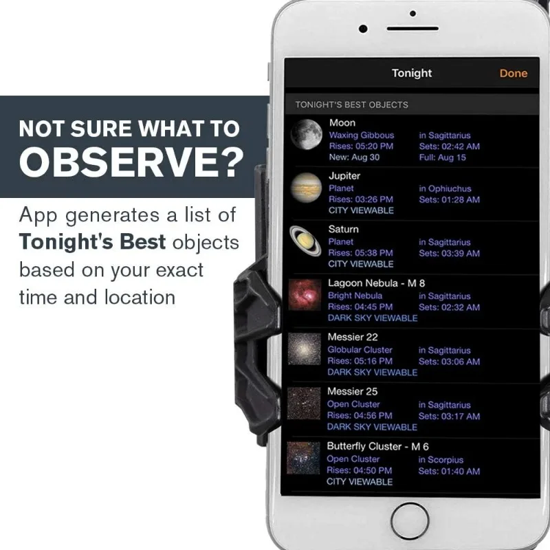 Celestron – StarSense Explorer LT 80AZ Smartphone App-Enabled Telescope – Works with StarSense App to Help You Find Stars