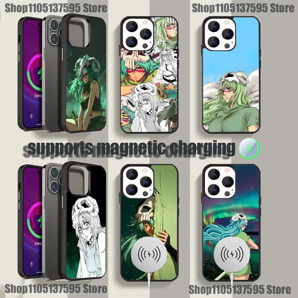 

BleachS N-Nelliel-s Phone Case For iPhone 17,16,15,14,13,12,11,Pro,Max,Plus,Mini,SE4,E Magnetic Magsafe Wireless Charging