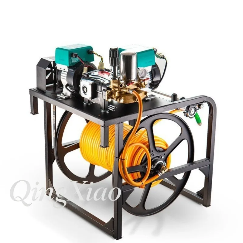 48/60V Dual‑motor Electric Tricycle High Pressure Pesticide Sprayer With Automatic Hose Reel For Agricultural Use