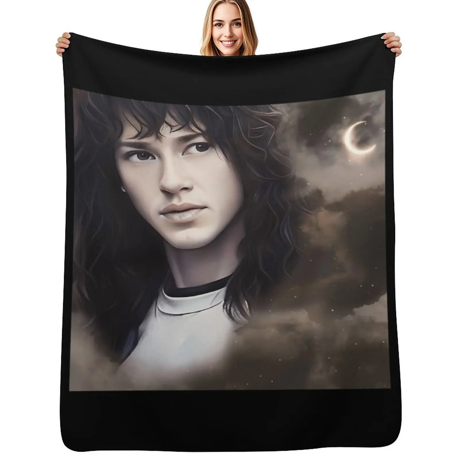 Eddie the Banished - Eddie Electric Guitar Throw Blanket Summer Cool Breathable Blanket for Sleeping