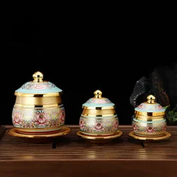 Alloy Enamel Colored Water Supply Cup Supply Platform Buddhist Temple Utensils Household Sacrifice Buddha Statue Altar Feng Shui
