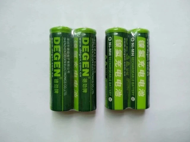 Original DEGEN DE1103 Battery AA Size NI-MH 1300mAh 1.2V Rechargeable Battery for DEGEN DE1103 /DE333/DE221/DE321/DE13 Radio