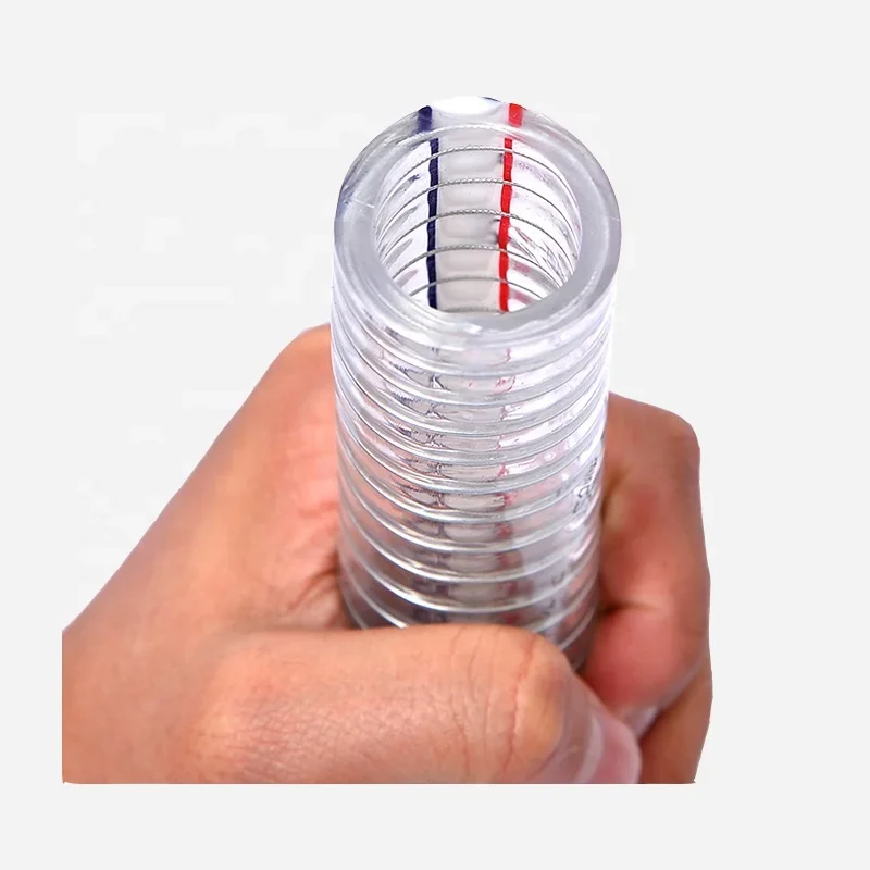 

2026 Air Tube Diameter 64mm 60mm PVC Spring Wire Hose for Vacuum Pump on Digital Cutting Machine