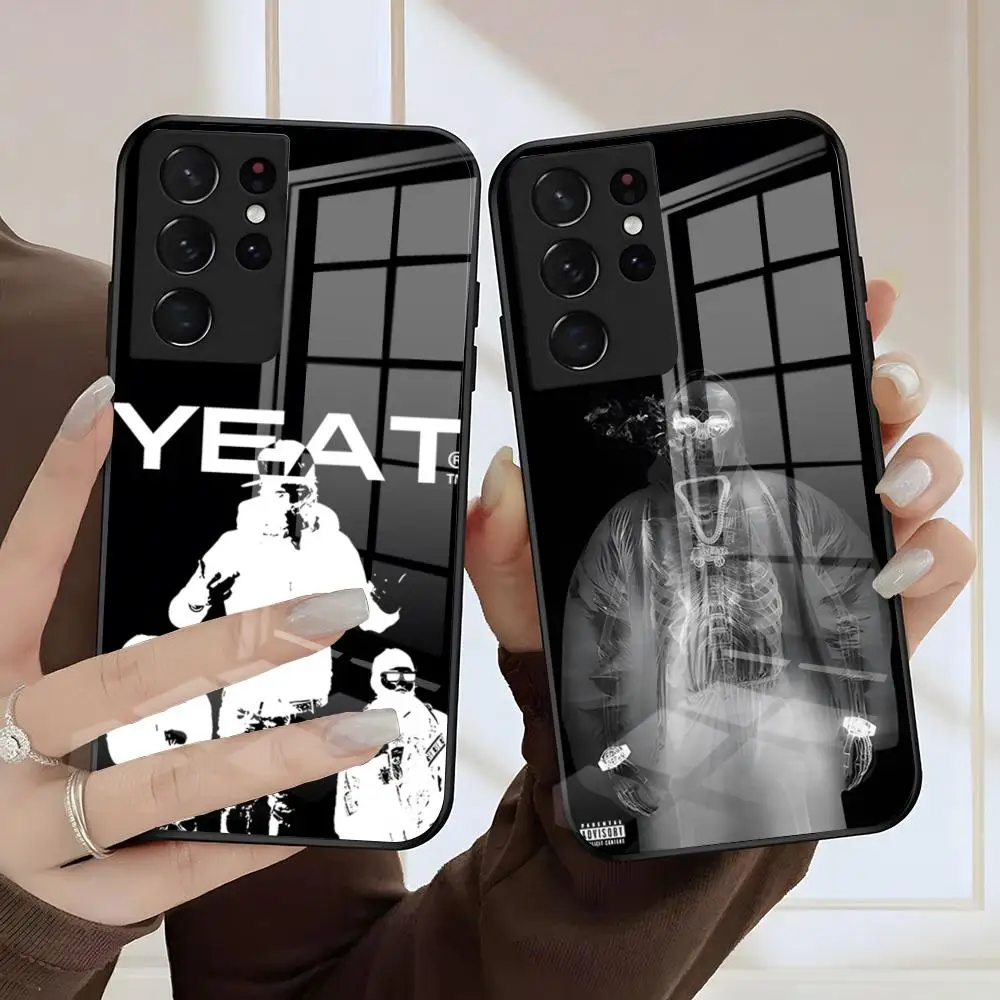 Yeat مغني الراب AfterLyfe حافظة لهاتف سامسونج A56 A36 A26 A16 A15 A25 A35 A55 A14 A34 A24 A54 حافظة زجاجية
