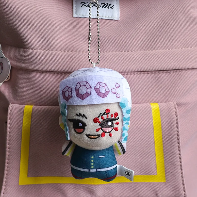 12cm Niedliche Anime Demon Slayer Tomioka Giyu Kamado Tanjirou Kamado Nezuko Agatsuma Zenitsu Shinazugawa Genya Plüschtier Puppe Geschenk – Detail 11