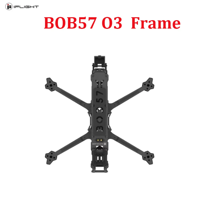 IFlight BOB57 O3 278mm Frame Kit 6mm Arm For 6Inch propellers Compatible with DJI O3 Air Unit and Vista RC Freestyle FPV Drone