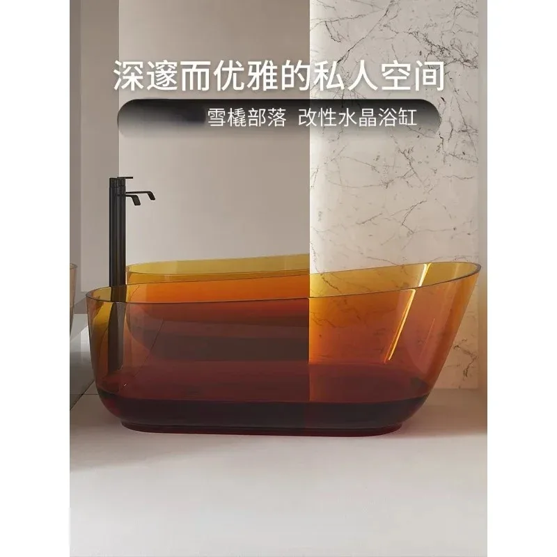Hot SalesMark Home Bathroom Crystal Resin Bathtub