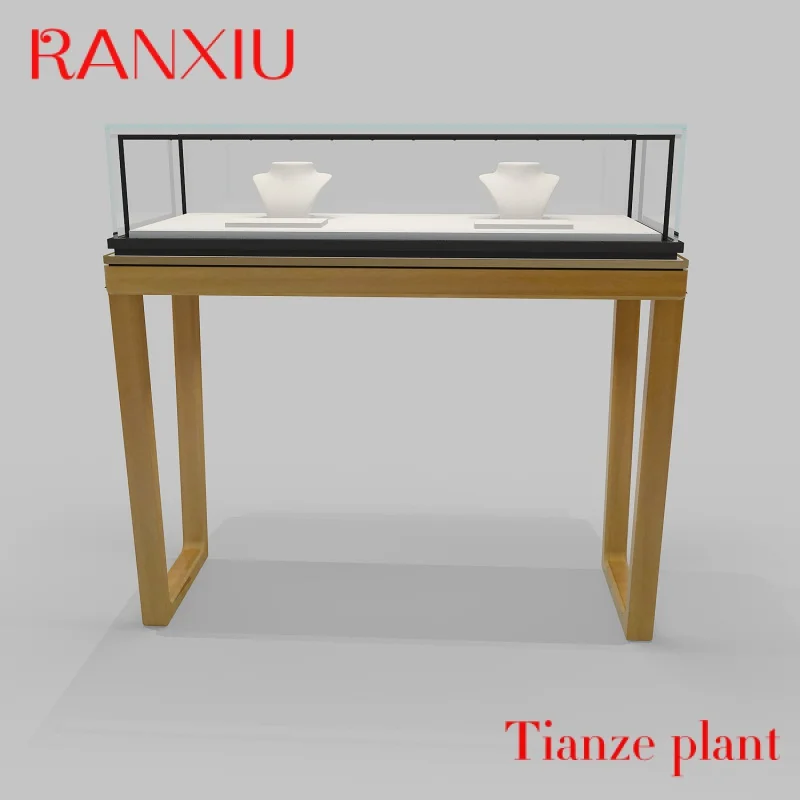 Imagem -05 - High-end Jóias Showroom Conceito Shop Fitting Display Cabinet Shop Display Table Luxo China Estilo