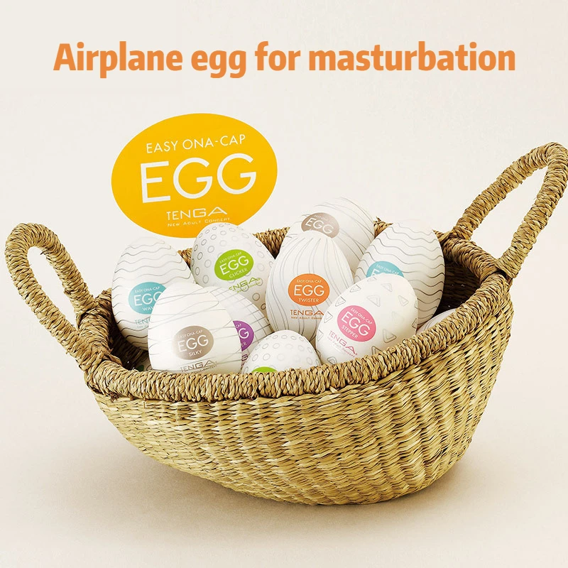 

6 Pcs/Set Egg Male Masturbators Cup: Adult Sex Toys with Realistic Textures for Men's PleasureBlowjob Stroker and Anal Play18＋