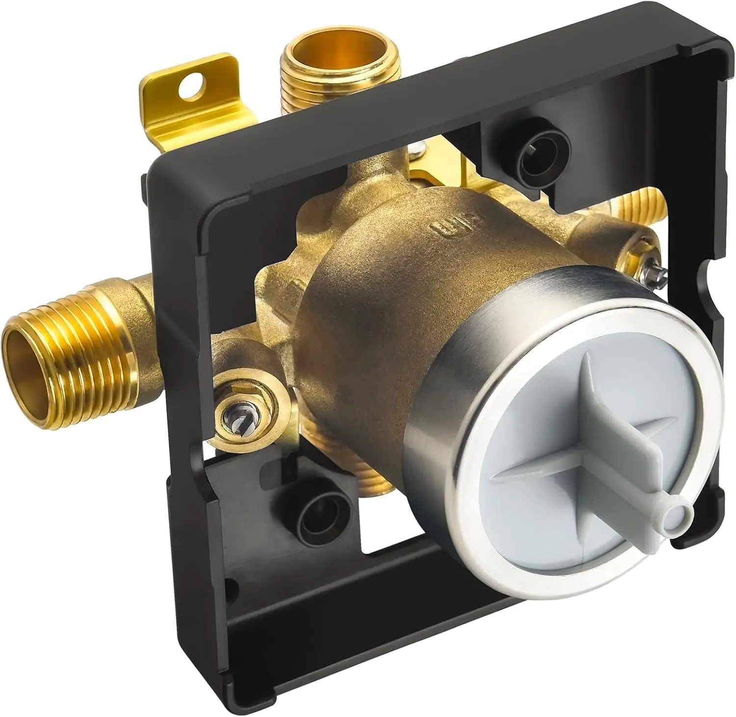 

Shower Valve for Delta R10000-UNWS, 4 Port 1/2' Brass Valve Kit Compatible with MultiChoice Trim