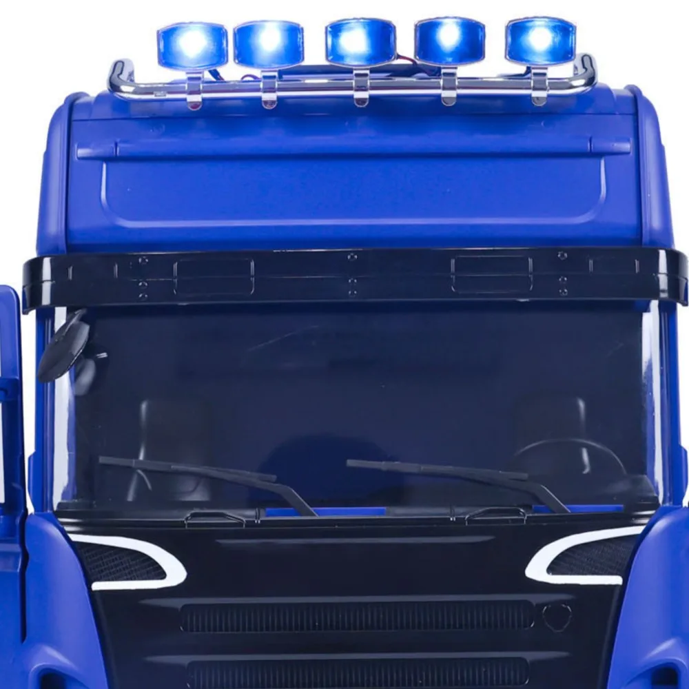 

6X4 1/14 RC Модель тягача RTR TOUCAN HOBBY DIY Окрашенный игрушечный автомобиль с дистанционным управлением Flysky I6S Звуковой свет Батарея THZH1625