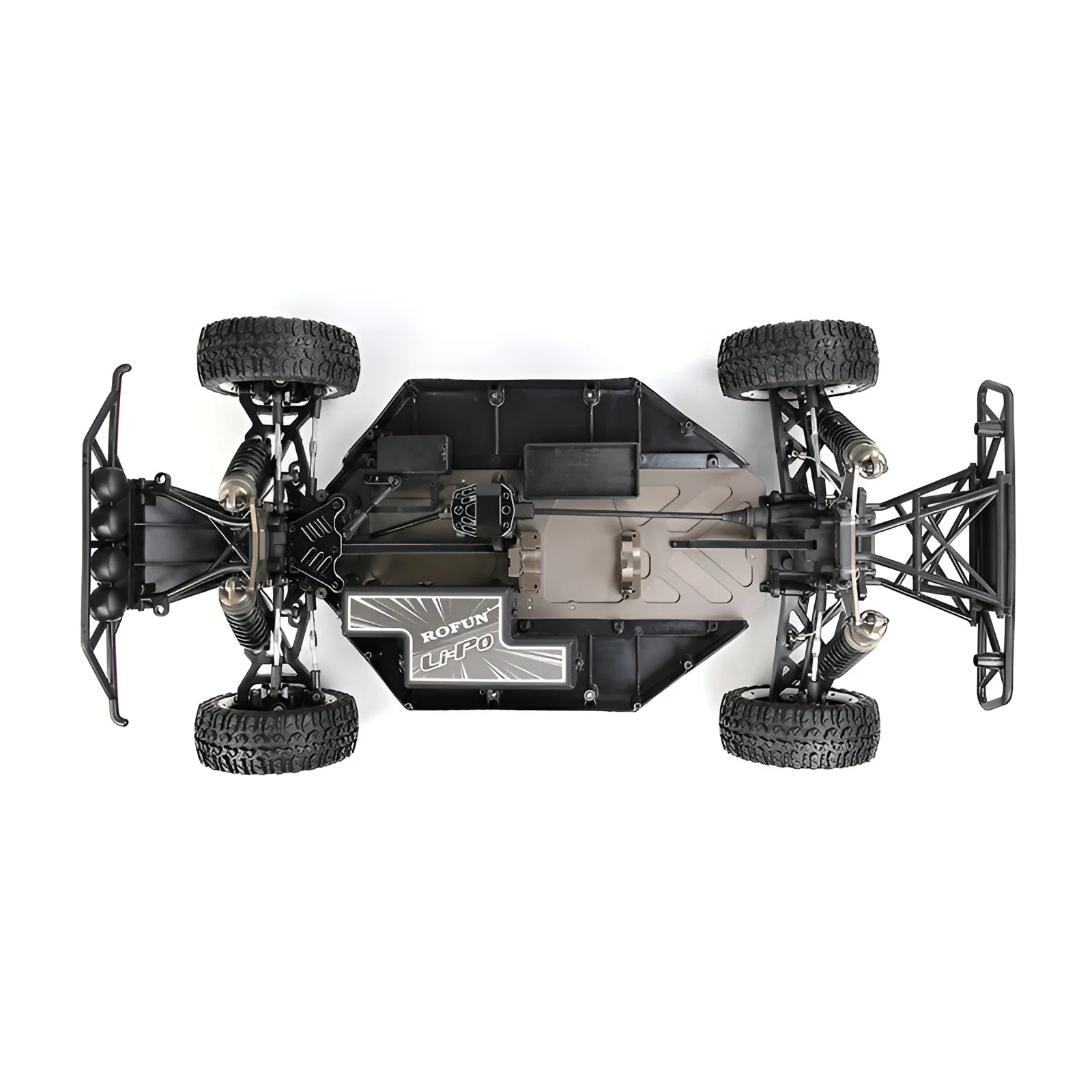 Coche eléctrico RC versión rodillo escala 1/5 Rovan LT RoFun E-LT