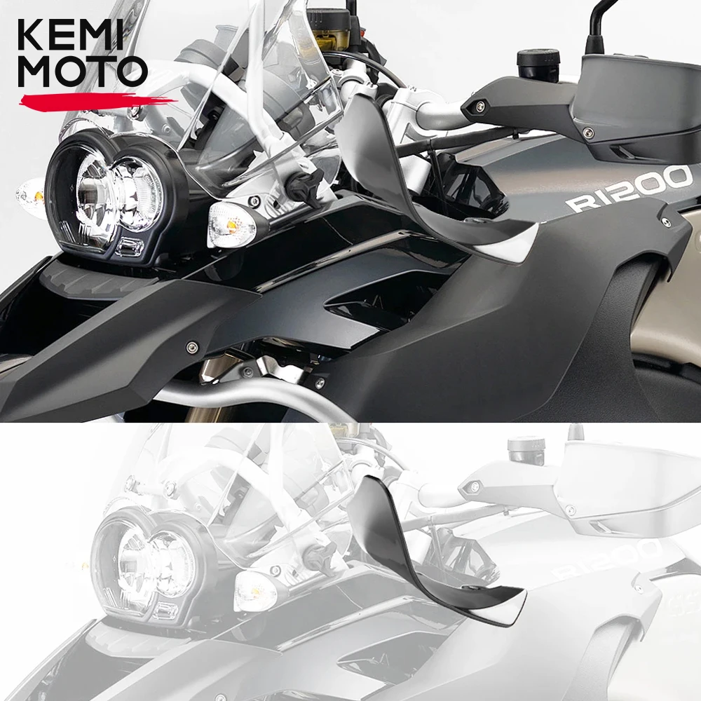 For BMW R1200GS 2012 Front Side Windshield Windscreen Wind Deflector R1200 R 1200 GS ADV 2004-2013 2011 Motorcycle Accessories