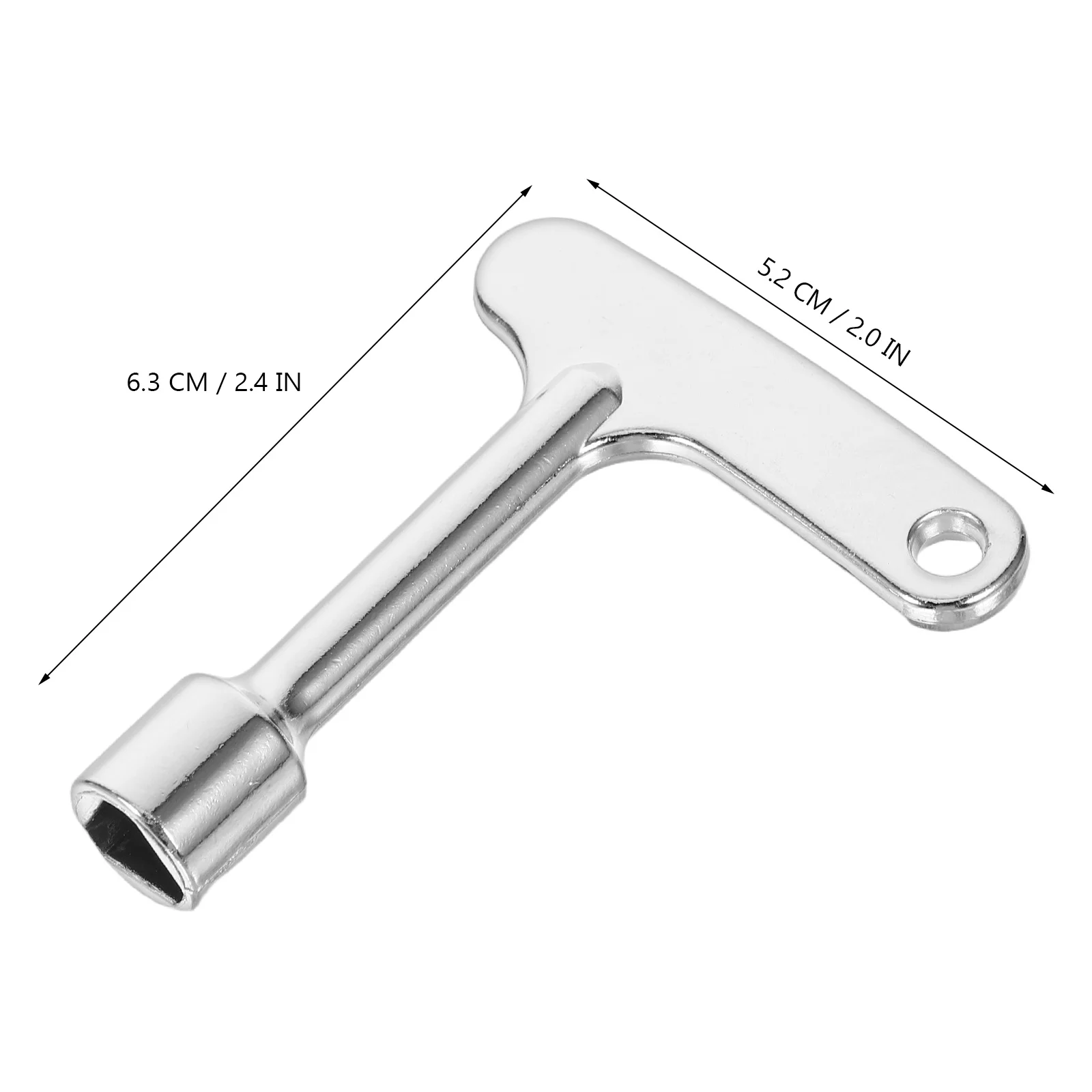 Elevator Triangle Key Stainless Steel Universal Triangular Spanner Emergency Door Release Tool For Repair