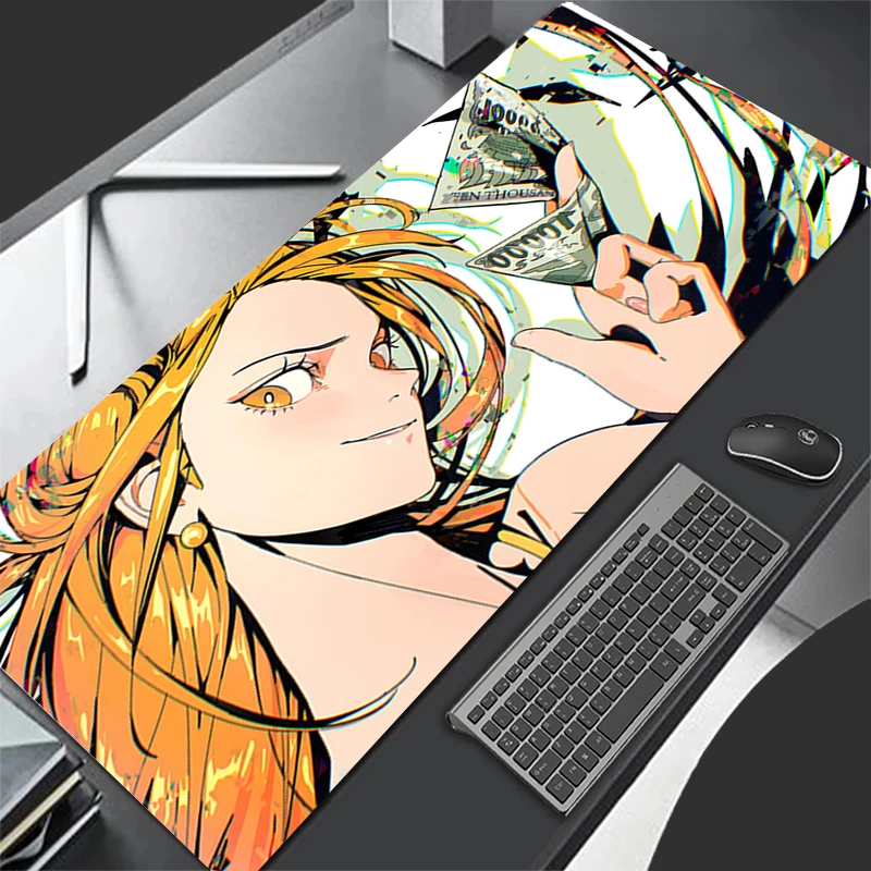 

Mouse pad one piece Nami Professional E-sports gamers speed pc Gaming Rubber keyboard notbook desk mat mousepad 800X300 for gift