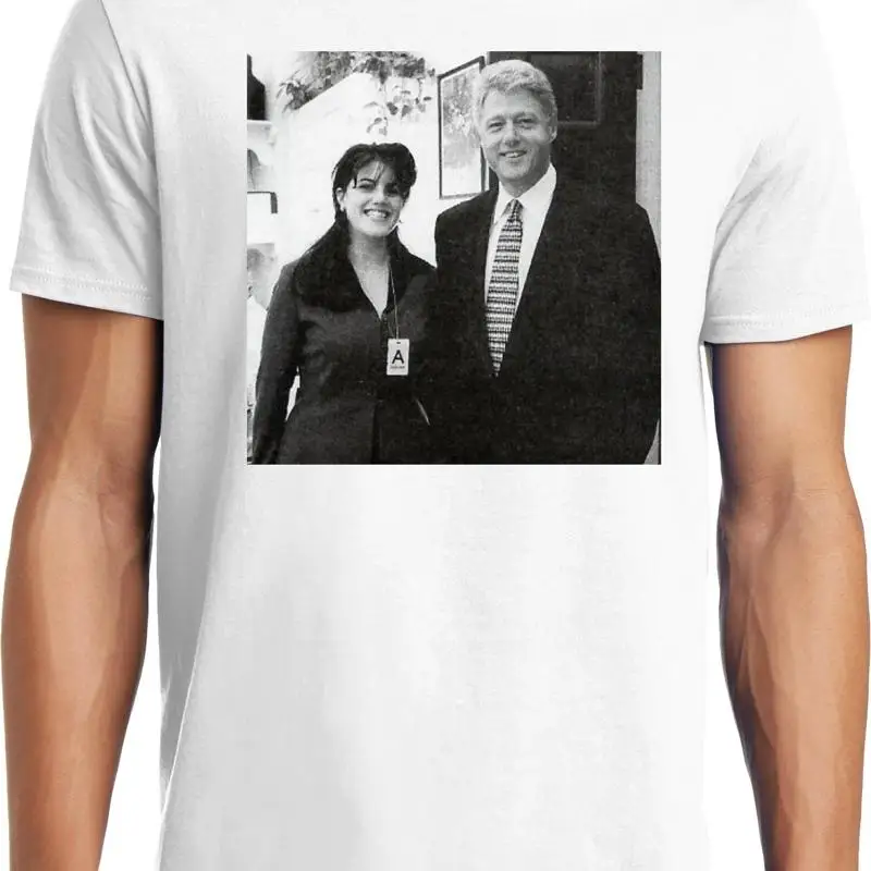 Bill Clinton And Monica Lewinsky Photo T-Shirt