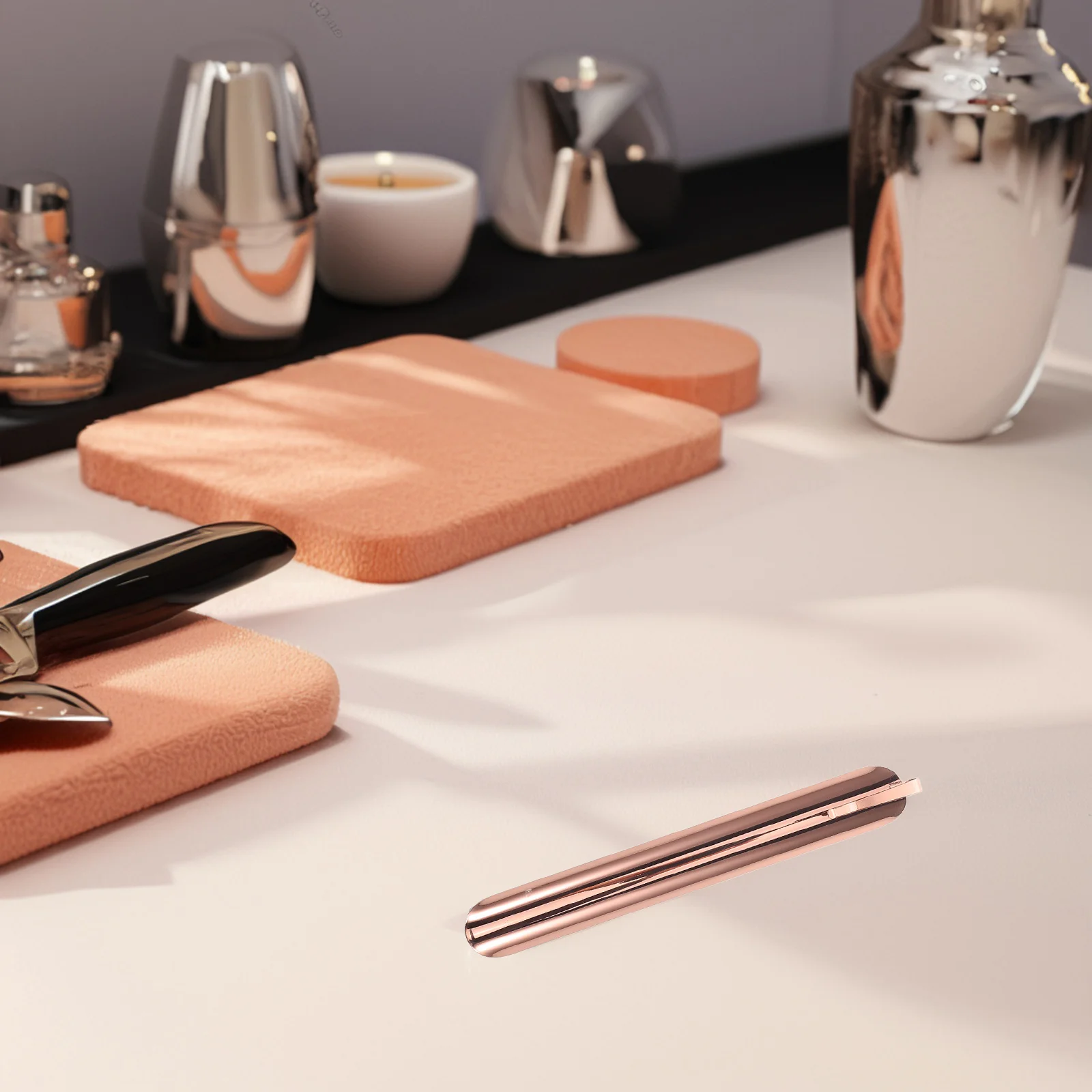 

Stainless Steel Bread Crumb Scraper Manual Tabletop Cleaner Tool for Restaurant Dining Table Crumber Server Sweeper Kitchen