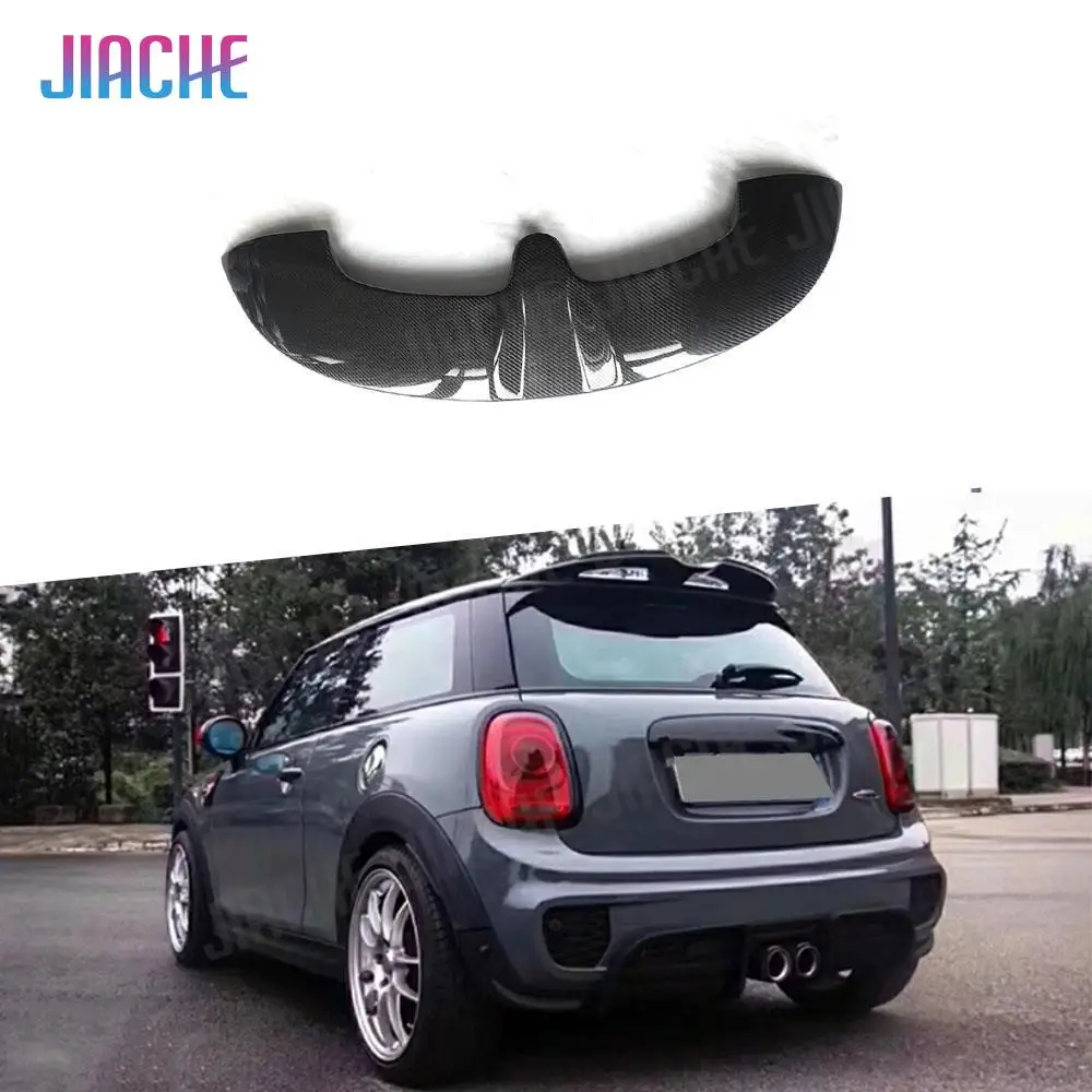 

High Quality Carbon Fiber Rear Roof Spoiler Wing Tail Trunk Boot Lip Wing Car Styling for BMW Mini F55 F56 Cooper 2014 - 2016