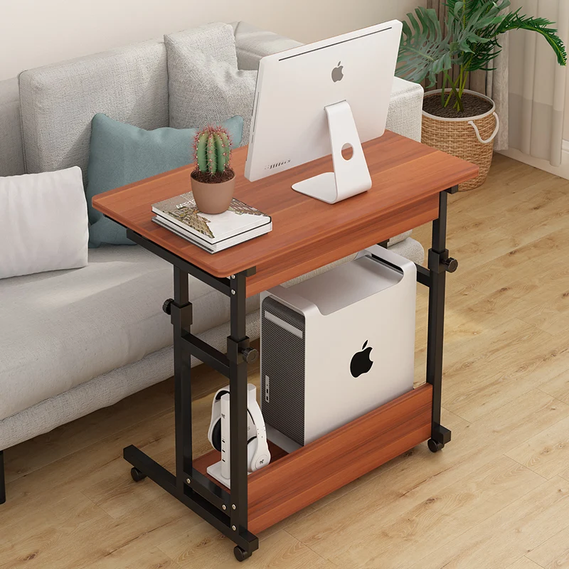 Lifting Desktop Computer Desk Movable Lazy Bedside Table Household Simple Small Table Bedroom and Household Student Desk