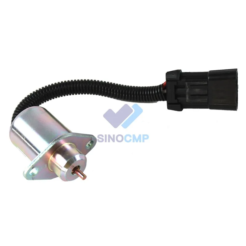 12V Stop Solenoid 1503ES-12S5SUC5S 119653-77950 119285-77950  For Yanmar 3TNE84 3TNE88 4TNE84 3TNV70 3TNV76 4TNV84 Engine