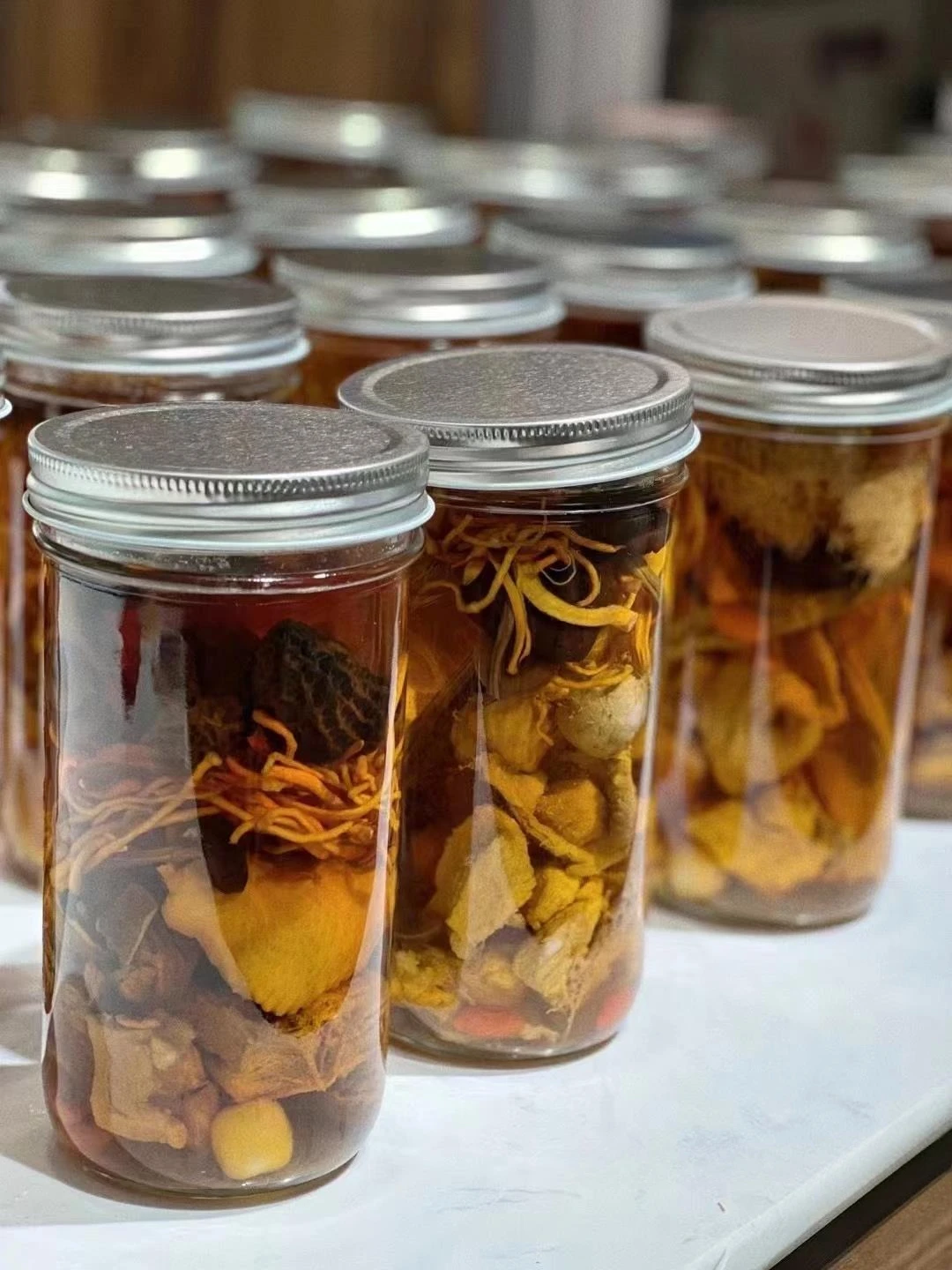 

Packing, steaming, stewing soup, glass, jar can be glass, sealed
