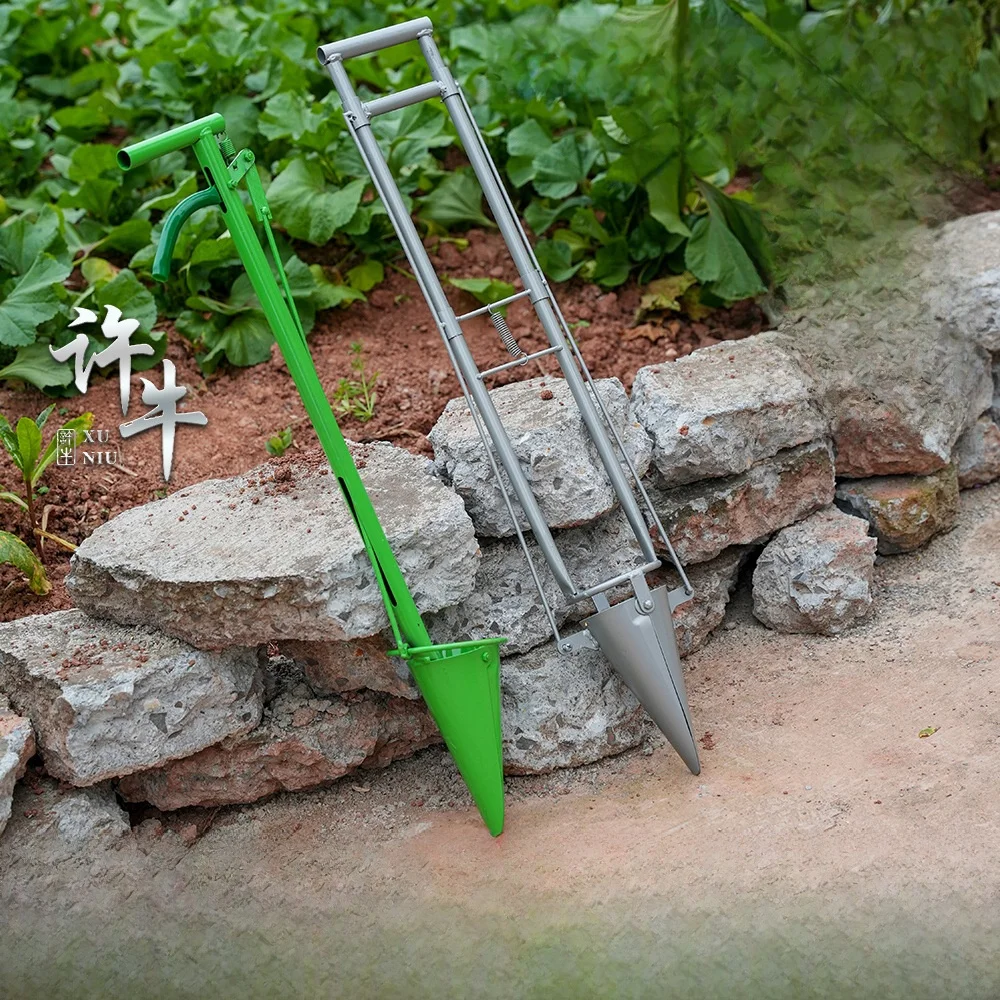 Farmer's Vegetable Planting Tool Chili Pepper Corn Planting Transplanting Machine Spring Seedling Planting Equipment