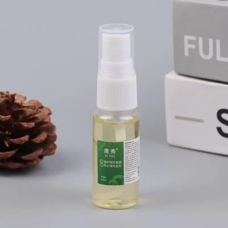 1pc 20ml Cue Maintenance Oil for Pool Sticks Anti Crack for Chinese Eight Ball and Snooker Cue Care