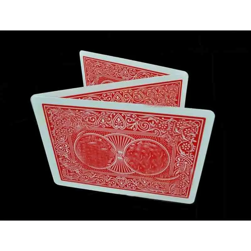 8 Pcs Magic Cards Special Gaff Cards Magic Tricks Red/Blue, Double Face/Back/Blank, Face/Blank For Magician Props