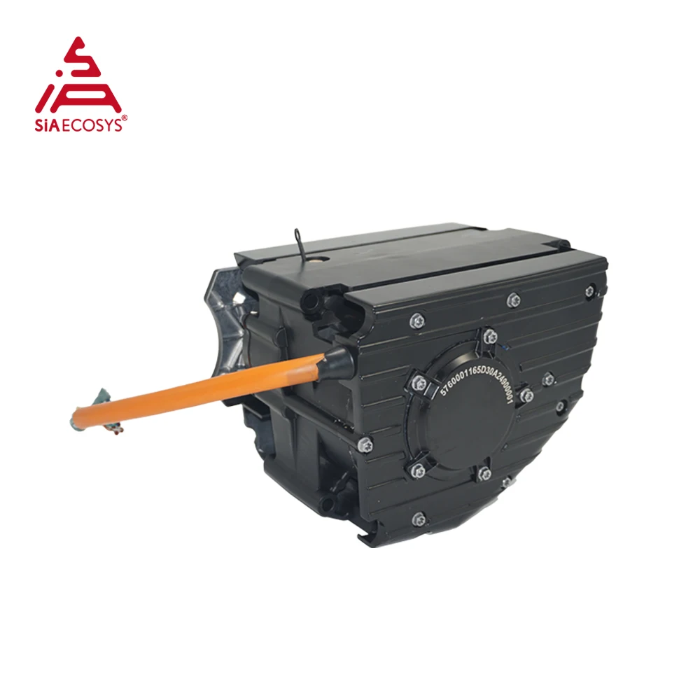 

QSMOTOR 165 3500W 72V 30H V3 with 1:2.35 Gear Box Encoder PMSM Mid Drive Motor