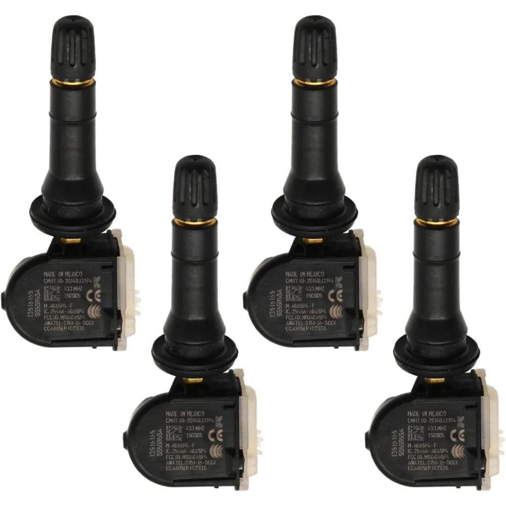 1/4PCS 13522629 13540602 13544442 TPMS Sensor 433MHz For Opel Ampera-E Antara L-A Karl Mokka J-A Vauxhall Viva Cadillac CT6