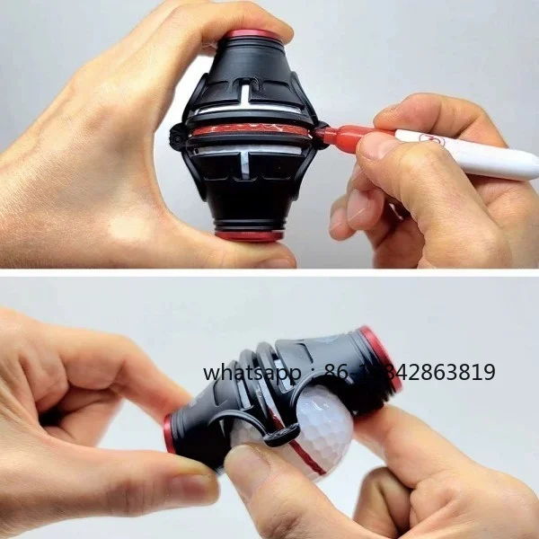 Golf Scribe Practice Line of Sight 360 Degree Rotation Putter Assist Line