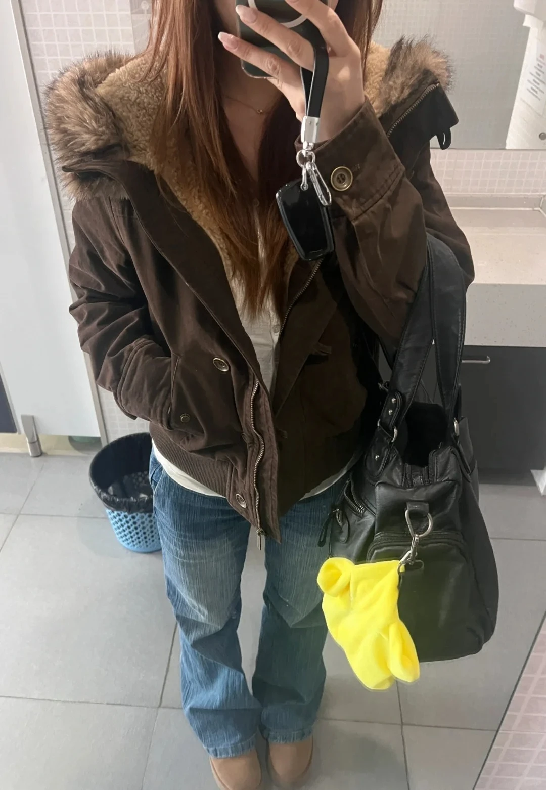 2026 Spring Warm Overcoats Women Outwear Casual Y2k American Vintage Faux Fur Wool Coat Ladies Korean Fashion Khaki Jackets Chic