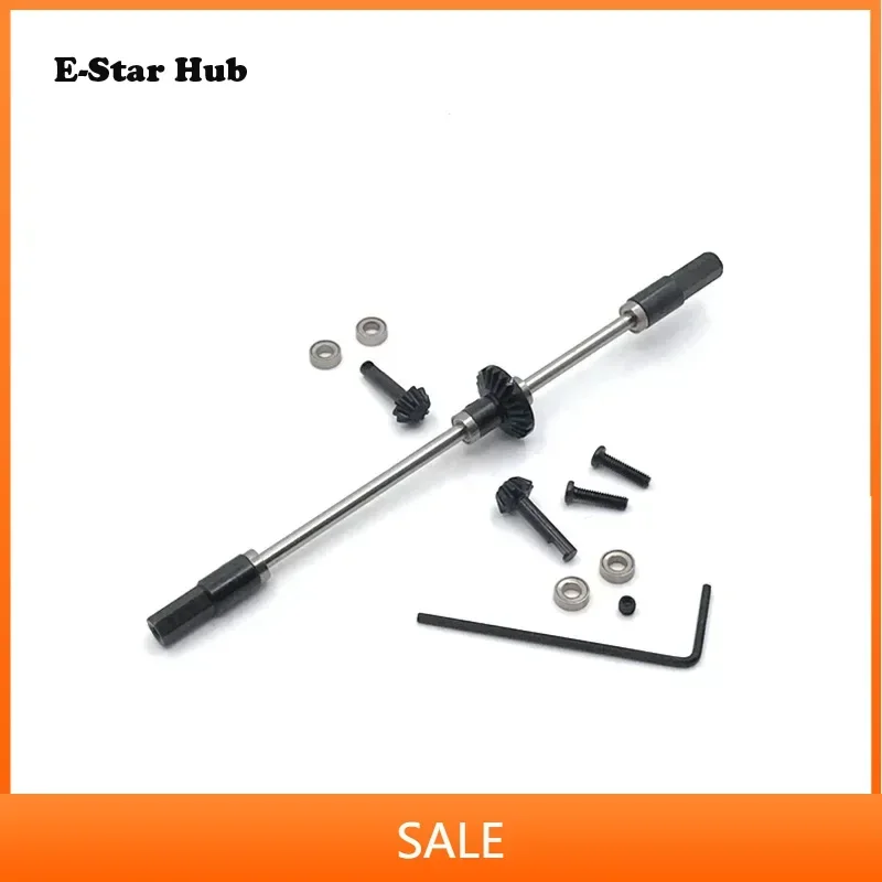 WPL 1/16 B16 B36 RC Car Parts B16 B36 Metal Metal Middle Bridge Drive Shaft  1/16 RC Car Upgrade