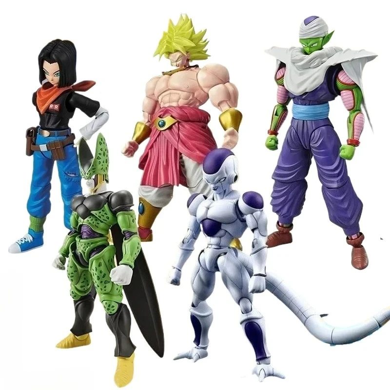 

In Stock Bandai Genuine FRS Dragon Ball Son Goku Son Gohan Vegeta Frieza Super Saiyan Anime Action Figure Assembly Model Toys