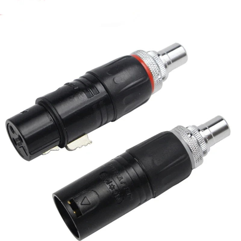 موصل صوت مطلي بالروديوم ، محول مقبس من XLR إلى RCA أنثى ، موصل HiFi ، 2 ، من من من XLR إلى RCA