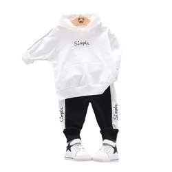 New Spring Autumn Children Clothes For Girls Suit Baby Boys Cotton Hoodies Pants 2Pcs/set Toddler Casual Costume Kids Tracksuits