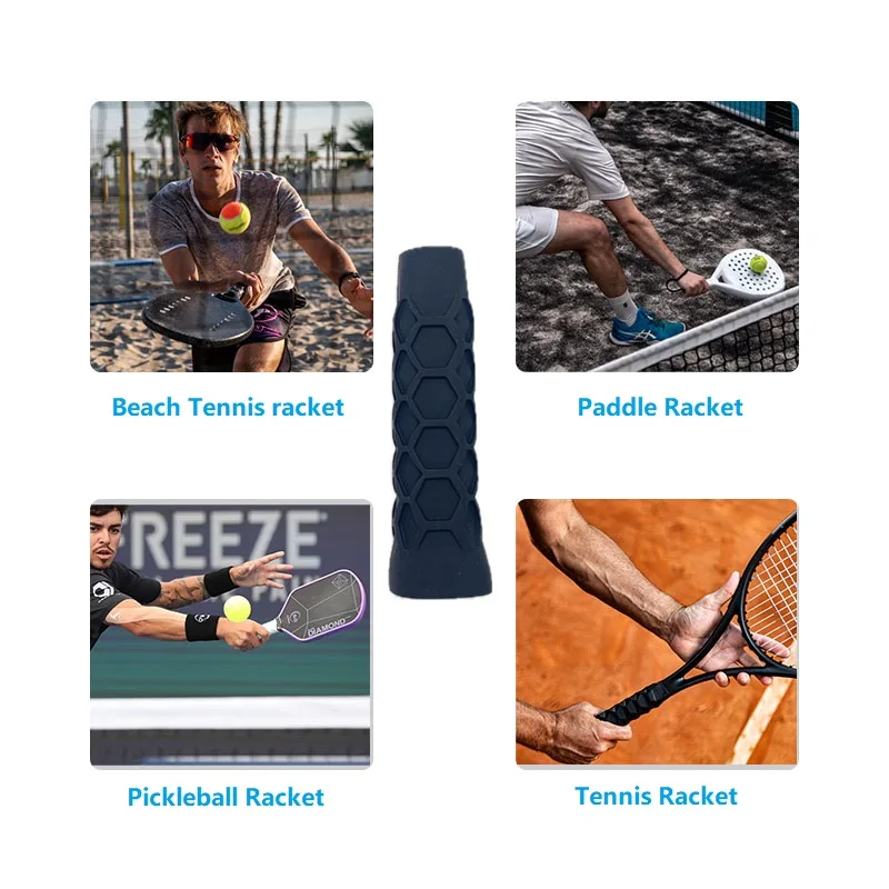 1PCS Premium Overgrip for Padel Tennis Pickleball Non Slip Sweat Absorbent Tacky Grip Tape Comfort Cushion Handle Wrap 2025 New