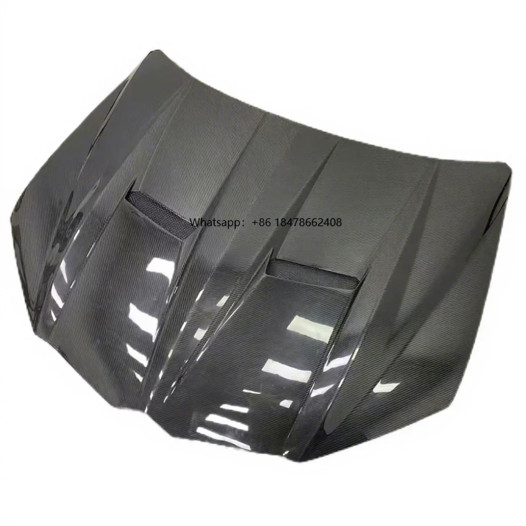 Professional Custom Carbon Fiber Hood - High Strength Lightweight, Heat Resistant & Fuel-saving, Universal Fit for Luxury Cars