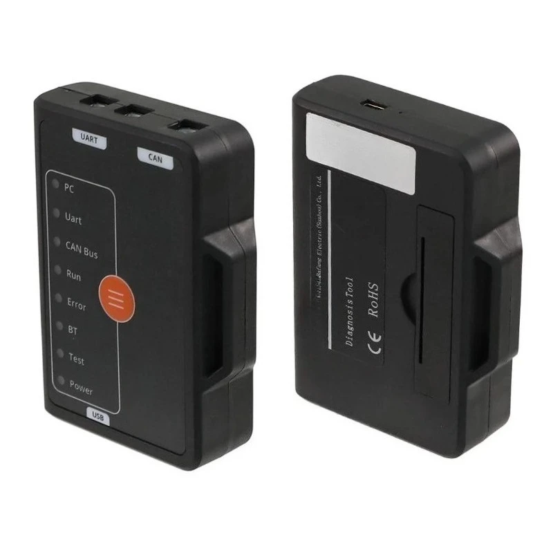 E‑Bike Motor Firmware Programmer CAN Bus Debug Tool Flash Download Device For Electric Bicycle Mid Drive Motor Repair Upgrade