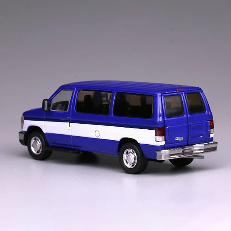 596 1:64 Scale Business Van E350 Off Road Police Special Vehicle Model Alloy Finished Product Hobby Collection Ornament