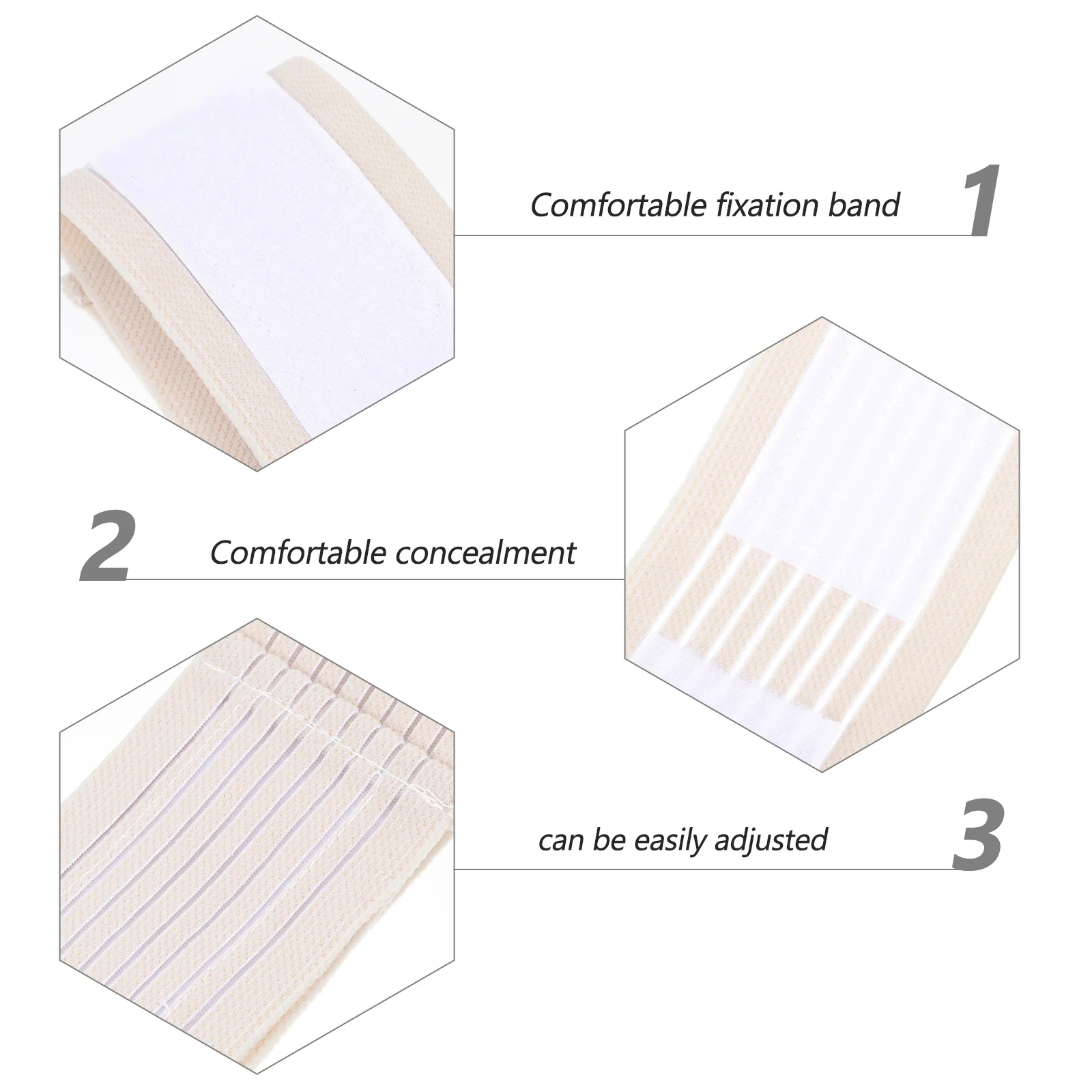 

1Pcs Abdominal Dialysis Belt Soft Adjustable Peritoneal Catheter Fixation Comfortable Tube Protective Waistband for